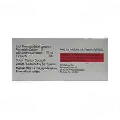 Lipiviron 20 Mg Tablet 10 Lipiviron 20 Mg Tablet 10