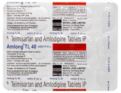 Amlong Tl 40 Tablet 15 Amlong Tl 40 Tablet 15