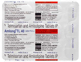 Amlong Tl 40 Tablet 15