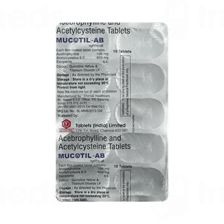 Mucotil Ab Tablet 10