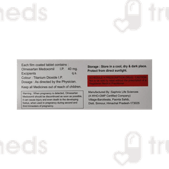 Olmecure 40 MG Tablet 10