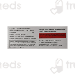 Olmecure 40 MG Tablet 10