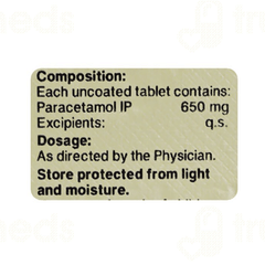 Ultramol Rf 650 MG Tablet 10