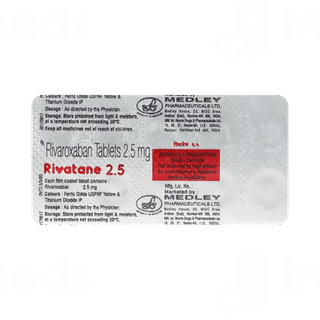 Rivatane 2.5 MG Tablet 10