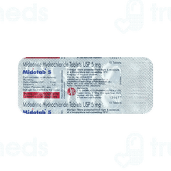 Midotab 5 MG Tablet 10