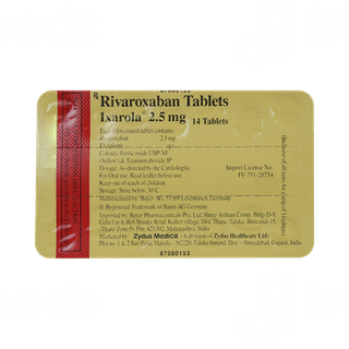 Ixarola 2.5mg Tablet 14
