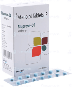 Biopress 50 MG Tablet 14