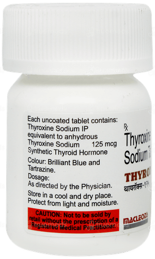 Thyrox 125 Tablet 120