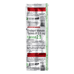 Enalatab 2.5 Mg Tablet 10