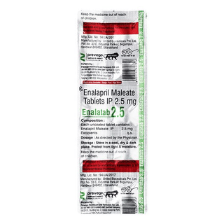 Enalatab 2.5 Mg Tablet 10