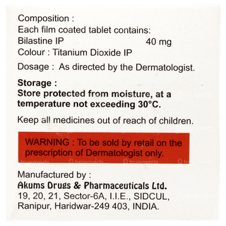 Histabil 40 Tablet 10