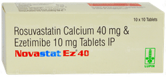 Novastat Ez 40 Tablet 10 Novastat Ez 40 Tablet 10