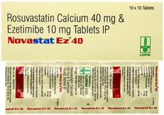 Novastat Ez 40 Tablet 10