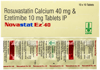 Novastat Ez 40 Tablet 10