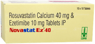 Novastat Ez 40 Tablet 10
