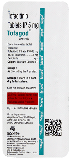 Tofagod Tablet 10 Tofagod Tablet 10