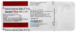 Besilet 12mg Tablet 10