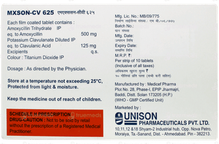 Mxson Cv 625 Tablet 10