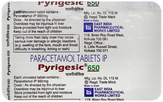Pyrigesic 650 Tablet 10
