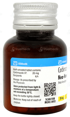 Neo Mercazole 20 Tablet 130 Neo Mercazole 20 Tablet 130