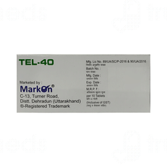 Tel 40 MG Tablet 10 Tel 40 MG Tablet 10