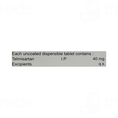 Tel 40 MG Tablet 10 Tel 40 MG Tablet 10
