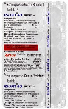 Esofit 40 Tablet 15 Esofit 40 Tablet 15