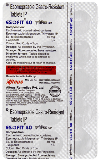 Esofit 40 Tablet 15