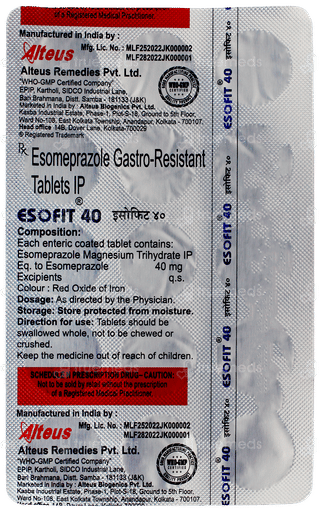 Esofit 40 Tablet 15