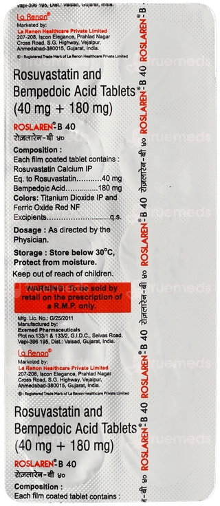 Roslaren B 40 Tablet 10