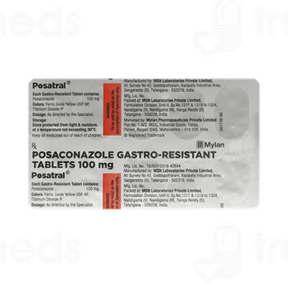 Posatral 100 MG Tablet 10
