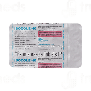 Isozole 40 MG Tablet 10