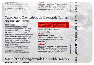 Sucrobind Chewable Tablet 6