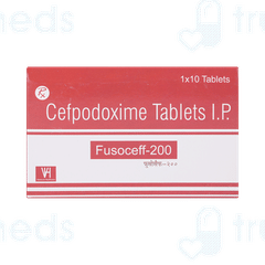 Fusoceff 200 MG Tablet 10 Fusoceff 200 MG Tablet 10
