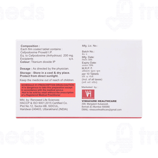 Fusoceff 200 MG Tablet 10