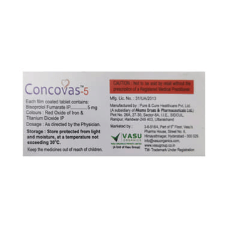 Concovas 5 MG Tablet 10