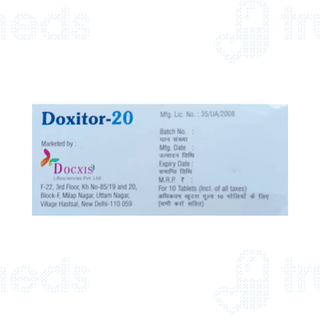 Doxitor 20 MG Tablet 10
