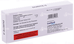 Durite 5 Mg Tablet 10 Durite 5 Mg Tablet 10