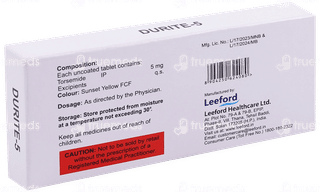 Durite 5 Mg Tablet 10
