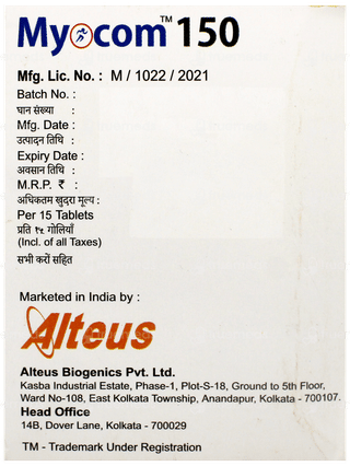 Myocom 150 Tablet 15