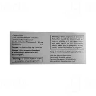 Azilzure 80 MG Tablet 10