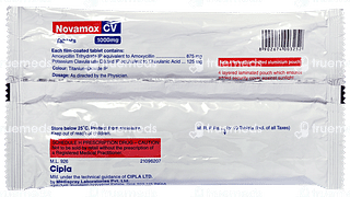 Novamox Cv 1000 MG Tablet 10