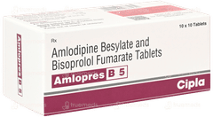 Amlopres B 5 Tablet 10