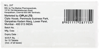 Bisofig Am 5 Tablet 10