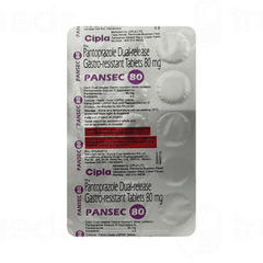 Pansec 80 Tablet 15