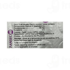 Pansec 80 Tablet 15