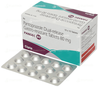 Pansec 80 Tablet 15