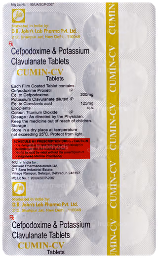 Cumin Cv Tablet 10