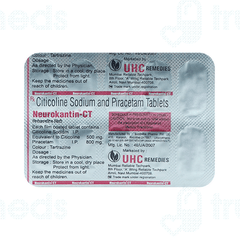 Neurokantin Ct 500/800 Mg Tablet 10 Neurokantin Ct 500/800 Mg Tablet 10