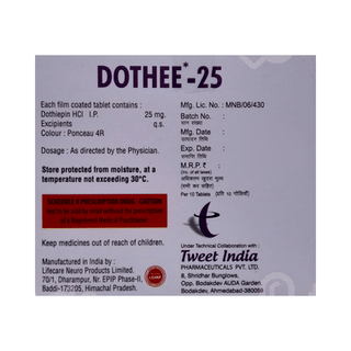 Dothee 25 Tablet 10